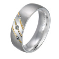 Stainless Steel Stackable Keep Fucking Going Inspirational Graduation Ring